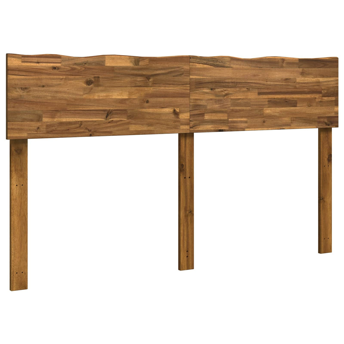 Sengegavl med naturkant ROSTOCK Naturfarvet 135 cm