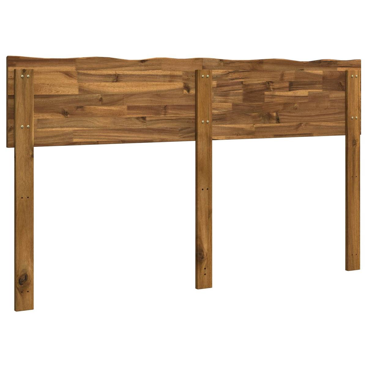 Sengegavl med naturkant ROSTOCK Naturfarvet 135 cm
