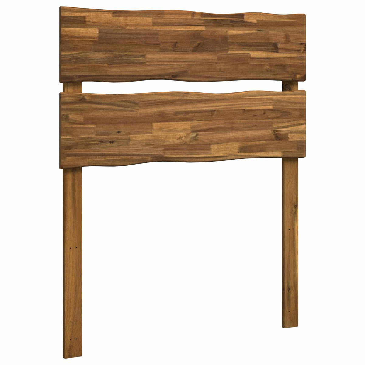 Sengegavl med levende kant ROSTOCK Naturfarvet 75 cm