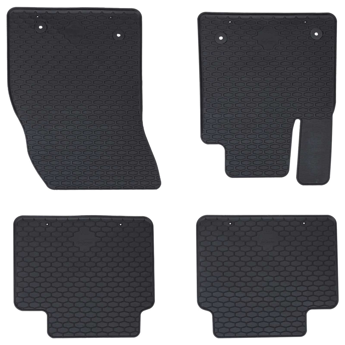 Bilmåtte 4 stk. suitable for Ford Focus 2018- 4D Aft. Gummi