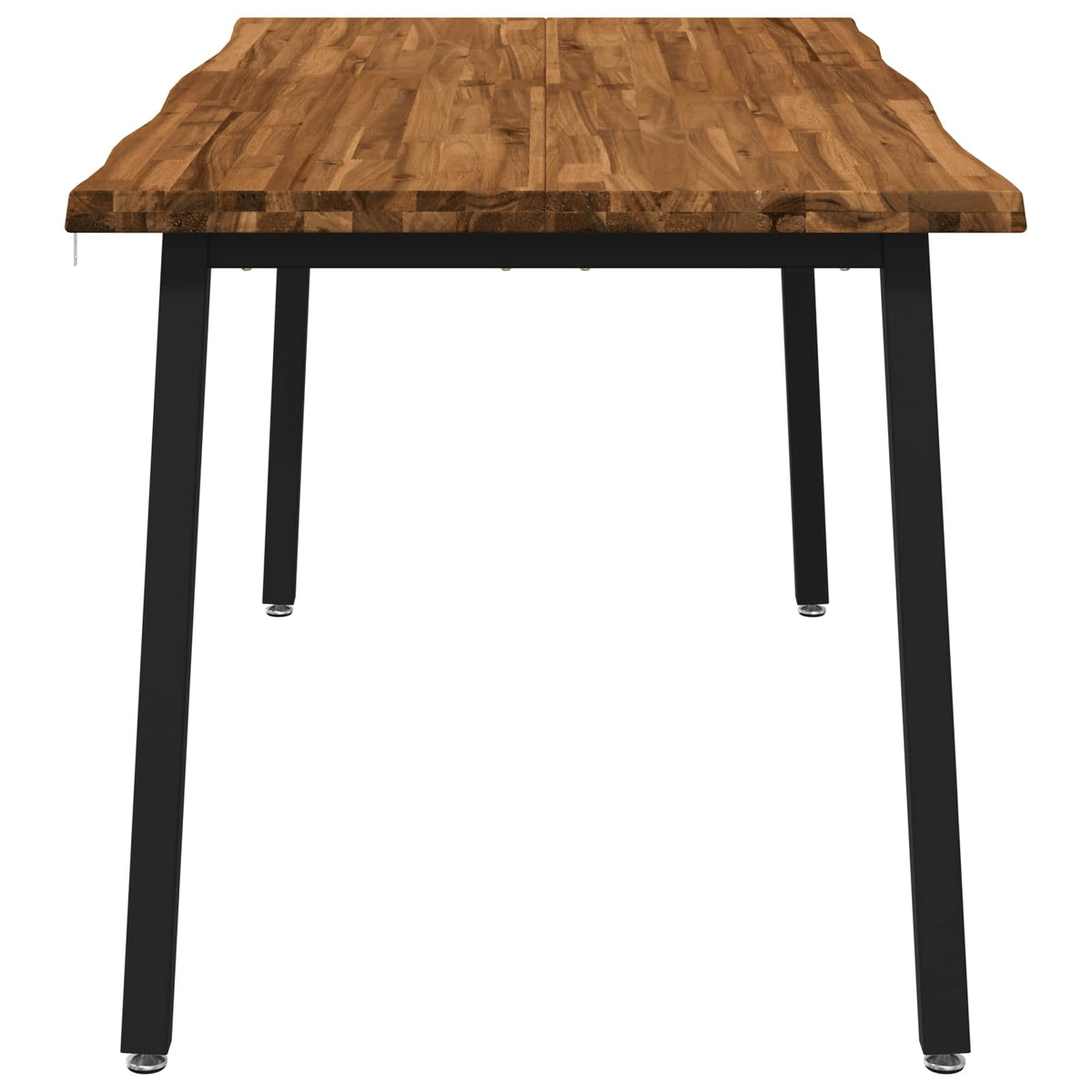 Dining table med live edge 160 x 70 x 75 cm Massivt Akacietræ