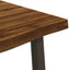 Dining table med live edge 160 x 70 x 75 cm Massivt Akacietræ