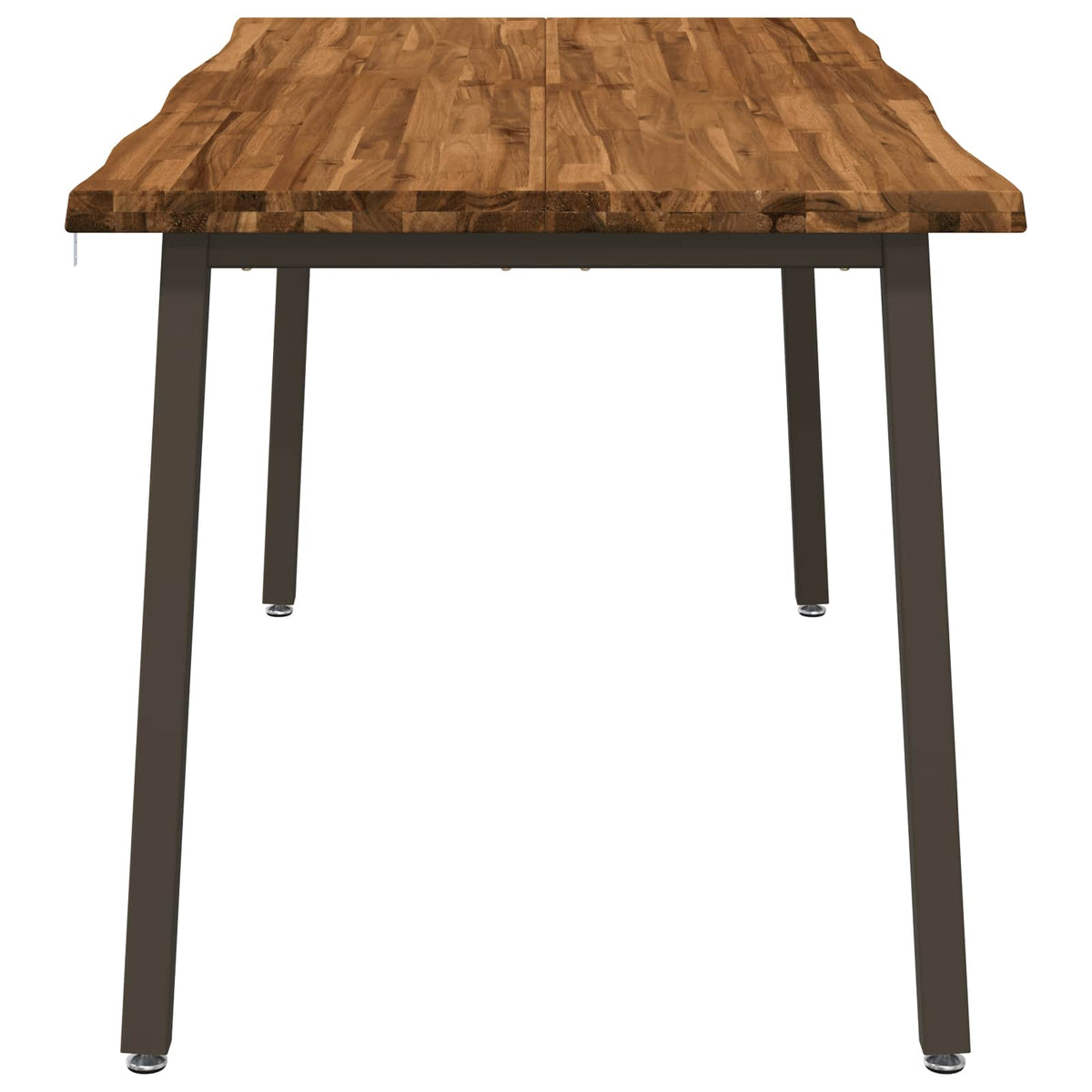 Dining table med live edge 160 x 70 x 75 cm Massivt Akacietræ