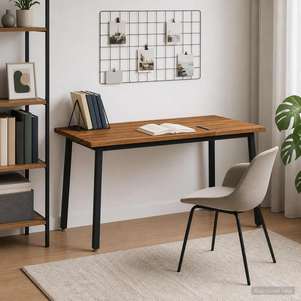 Dining table med live edge 160 x 70 x 75 cm Massivt Akacietræ