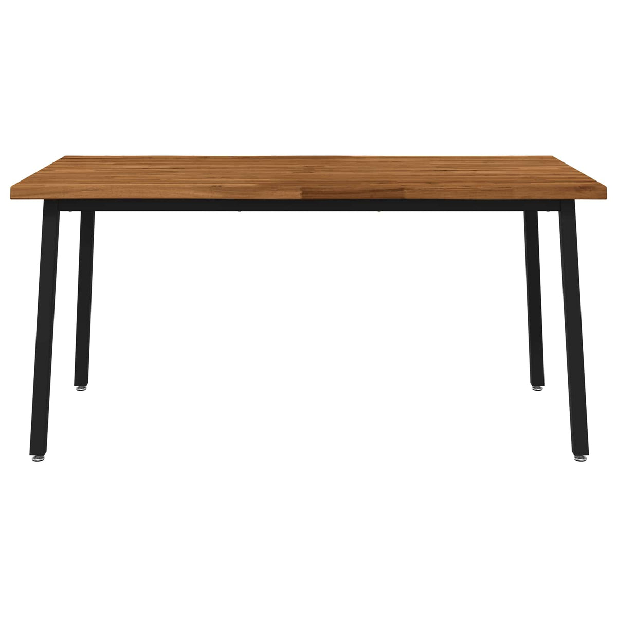 Dining table med live edge 160 x 80 x 75 cm Massivt Akacietræ