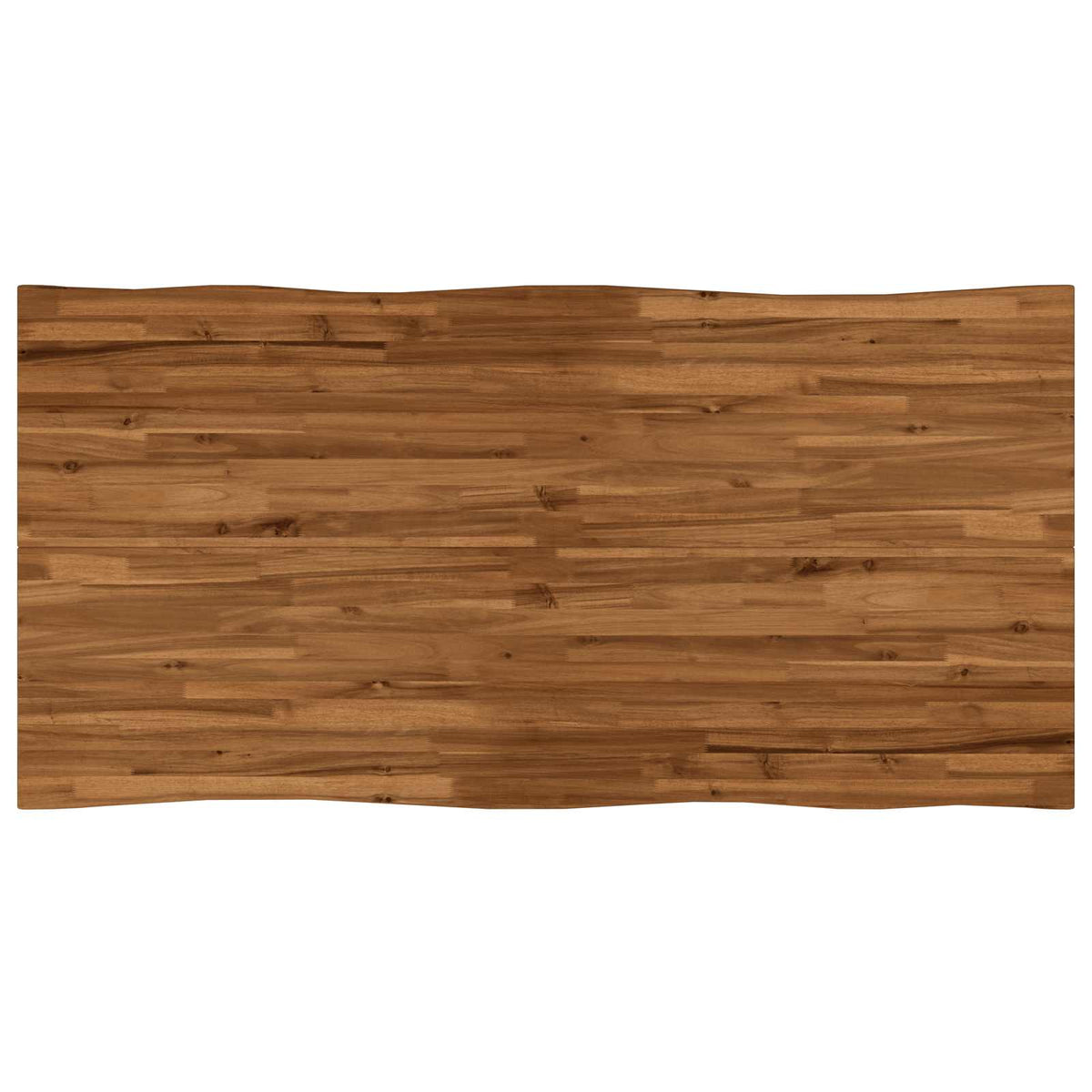 Dining table med live edge 160 x 80 x 75 cm Massivt Akacietræ