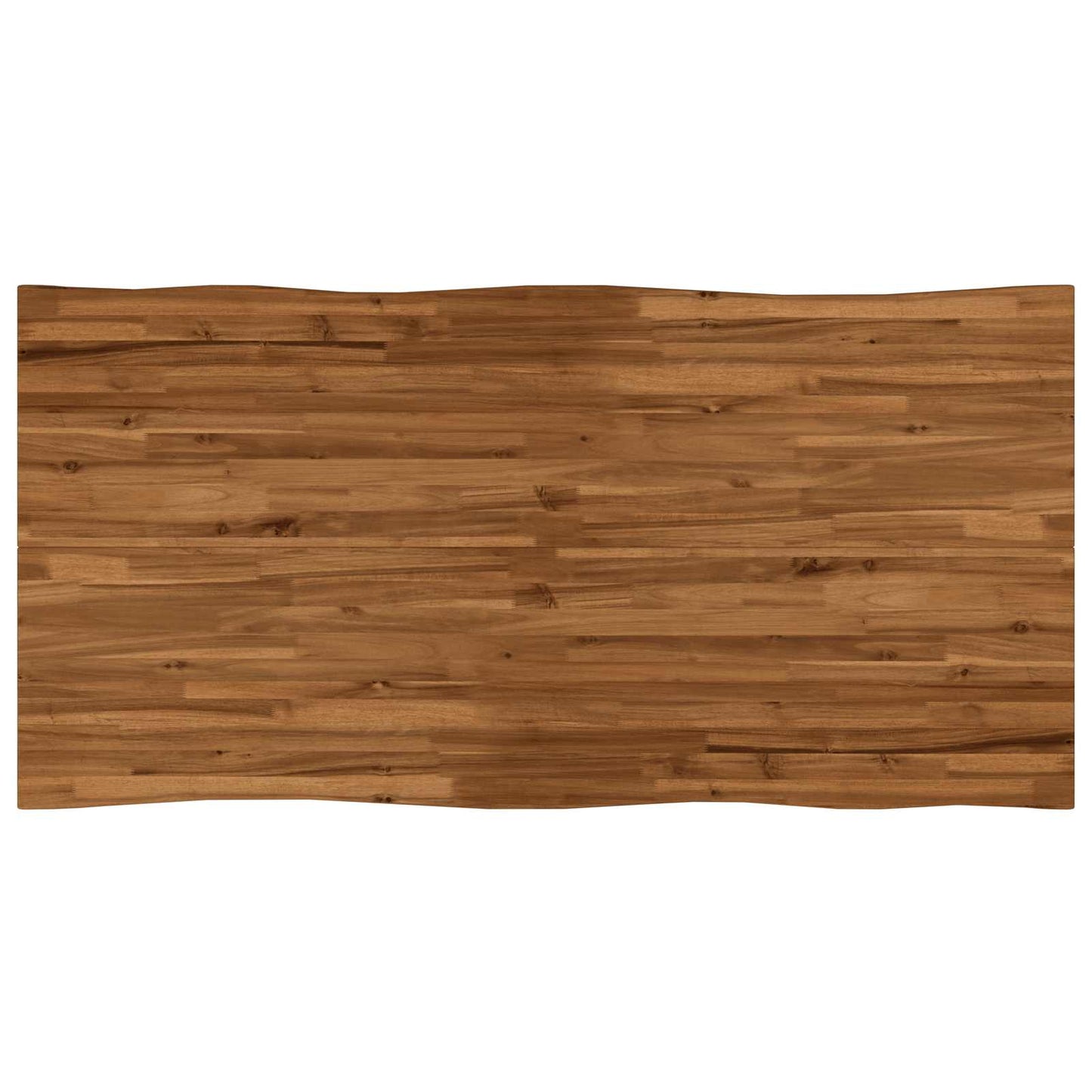 Dining table med live edge 160 x 80 x 75 cm Massivt Akacietræ
