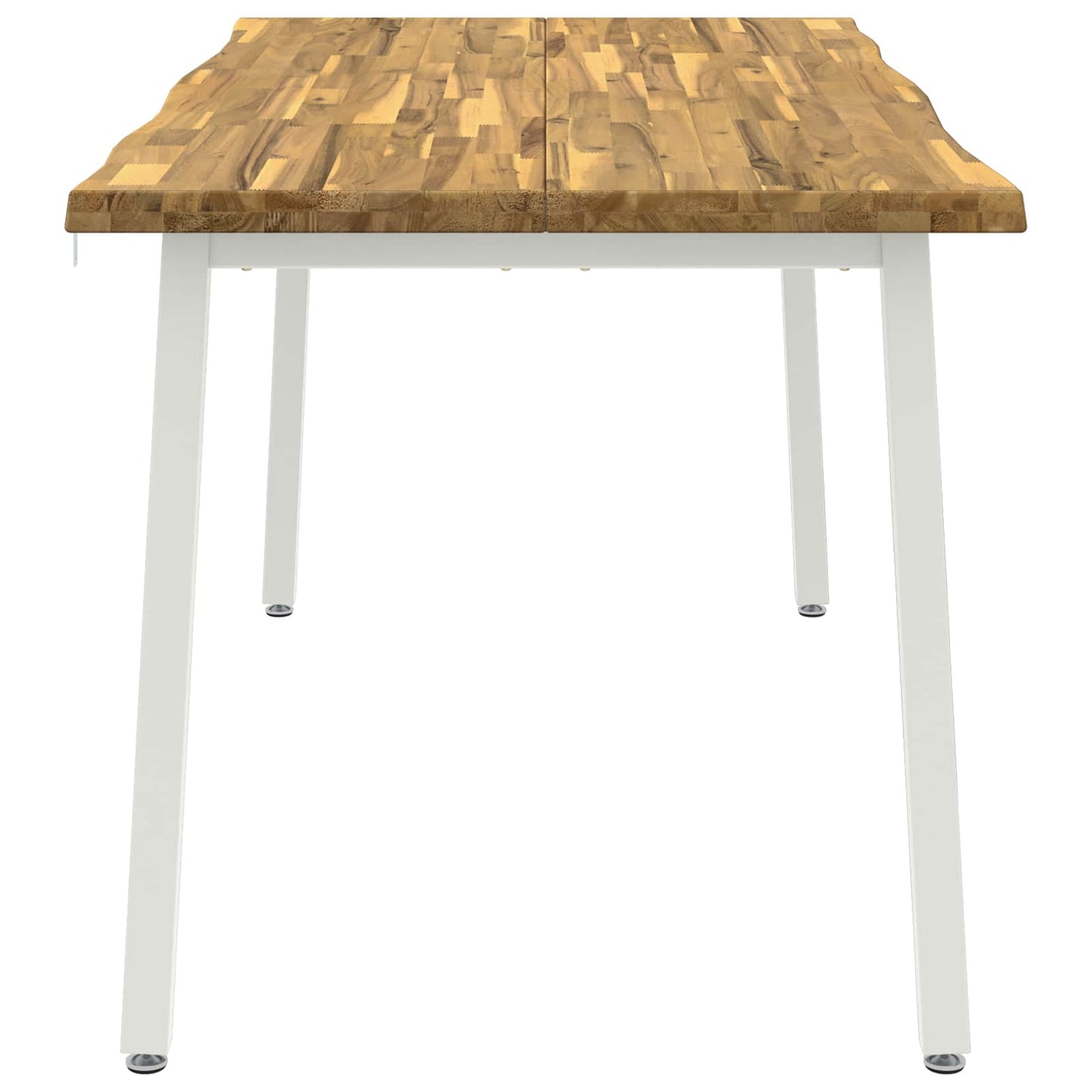Dining table med live edge 160 x 80 x 75 cm Massivt Akacietræ