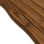 Dining table med live edge 140 x 90 x 75 cm Massivt Akacietræ
