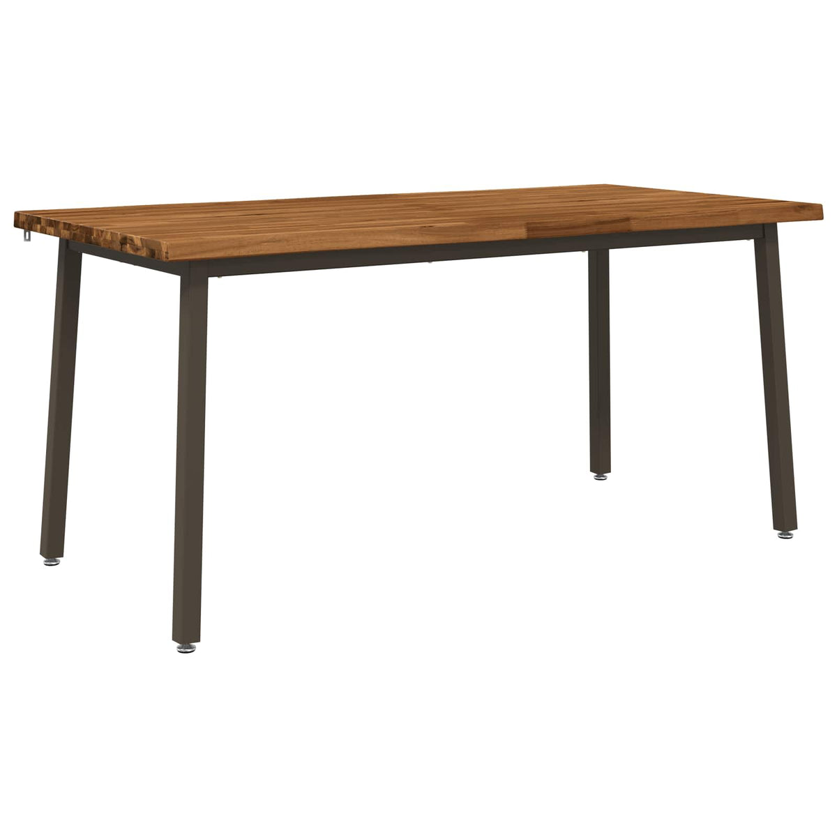 Dining table med live edge 140 x 90 x 75 cm Massivt Akacietræ