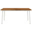Dining table med live edge 140 x 90 x 75 cm Massivt Akacietræ