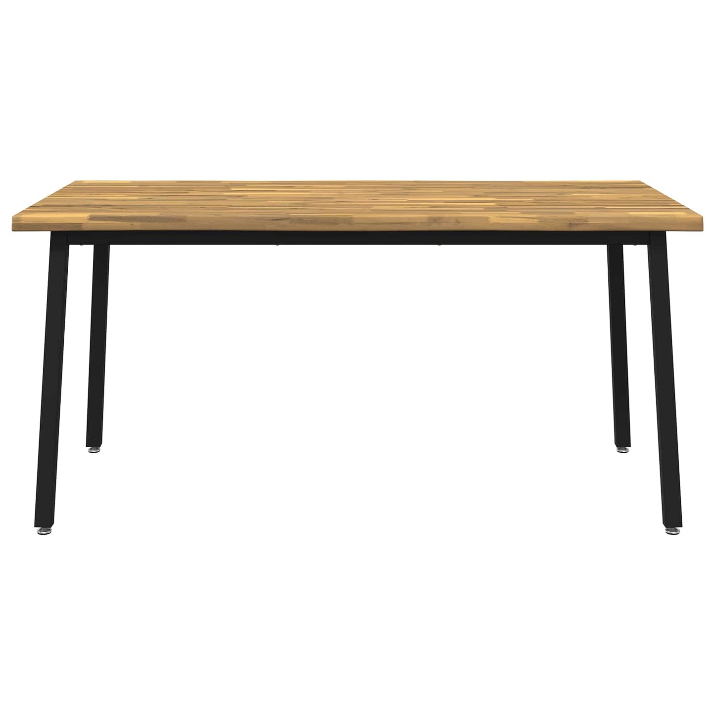 Dining table med live edge 140 x 90 x 75 cm Massivt Akacietræ