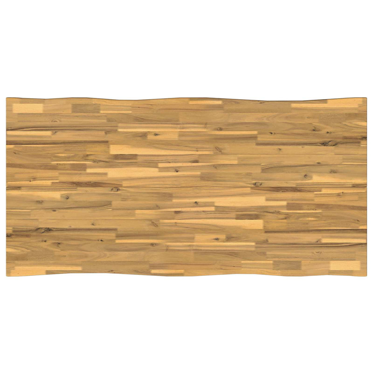 Dining table med live edge 140 x 90 x 75 cm Massivt Akacietræ