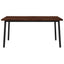 Dining table med live edge 160 x 90 x 75 cm Massivt Akacietræ