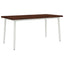 Dining table med live edge 160 x 90 x 75 cm Massivt Akacietræ