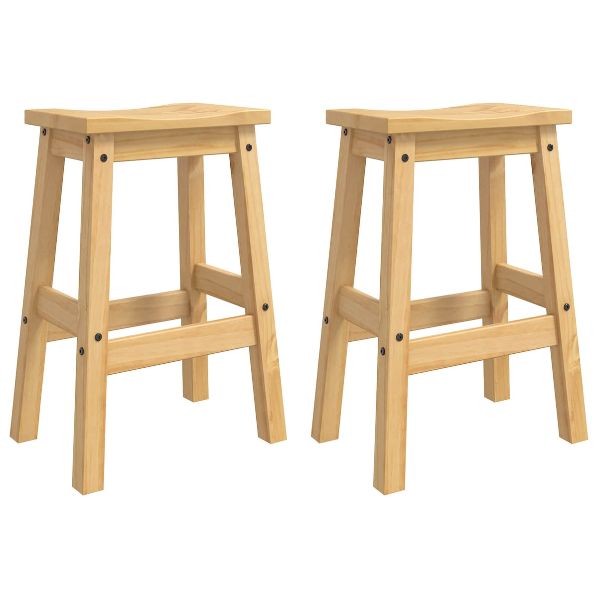 Køkkenopbevaring 2 stk. Honning Voks 112 x 77 x 90 cm