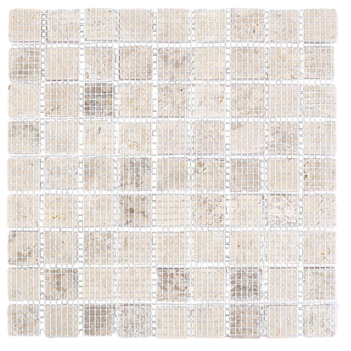 Mosaik Fliser Cremefarvet 30 x 30 cm Marmor