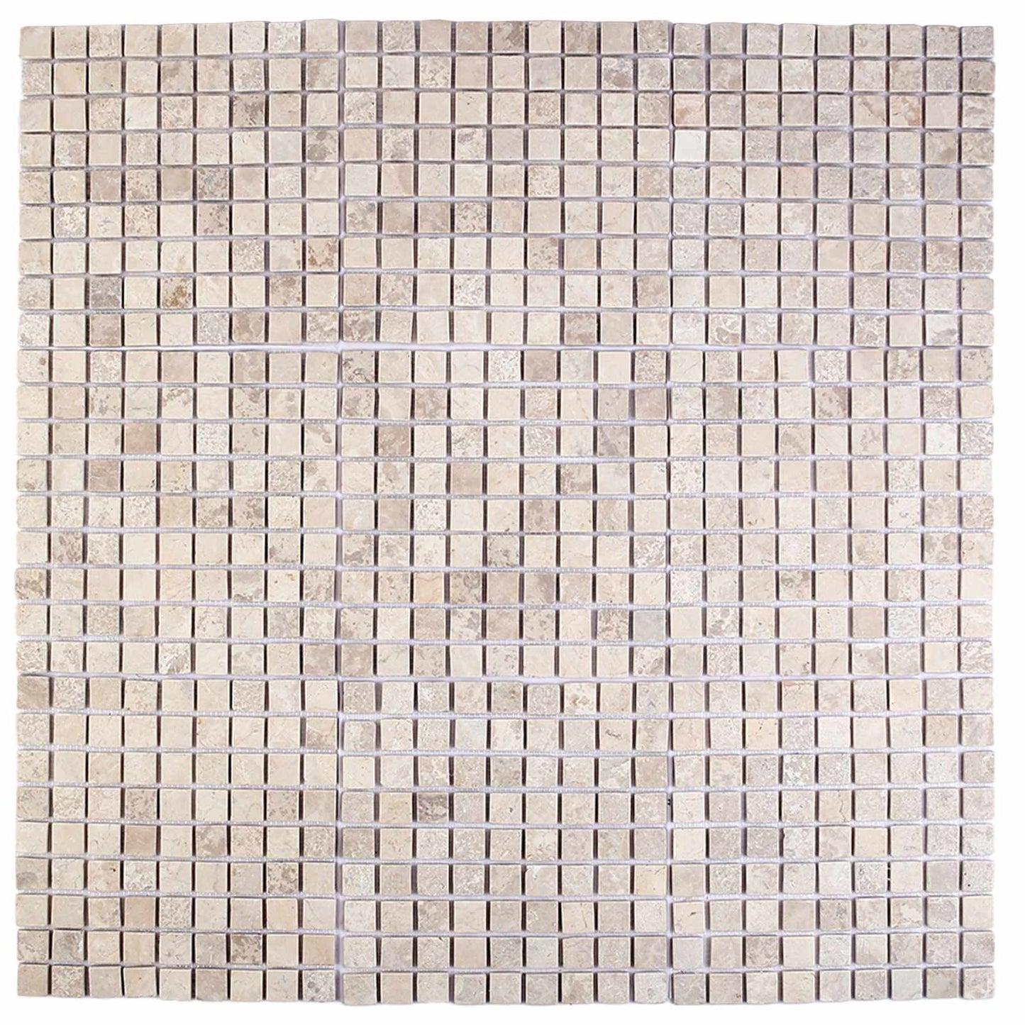Mosaik Fliser Cremefarvet 30 x 30 cm Marmor