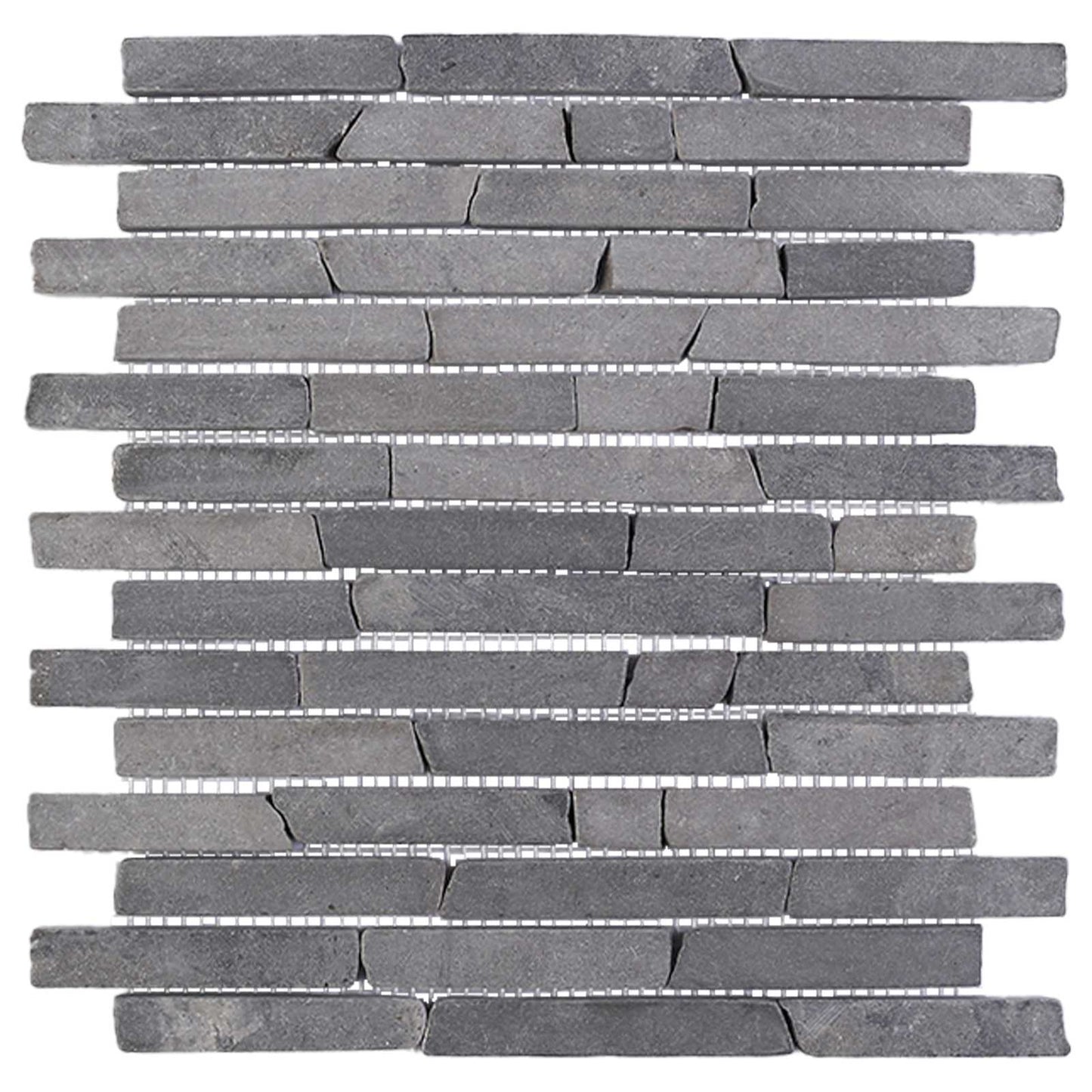 Mosaik Fliser Grå 30 x 30 cm Marmor