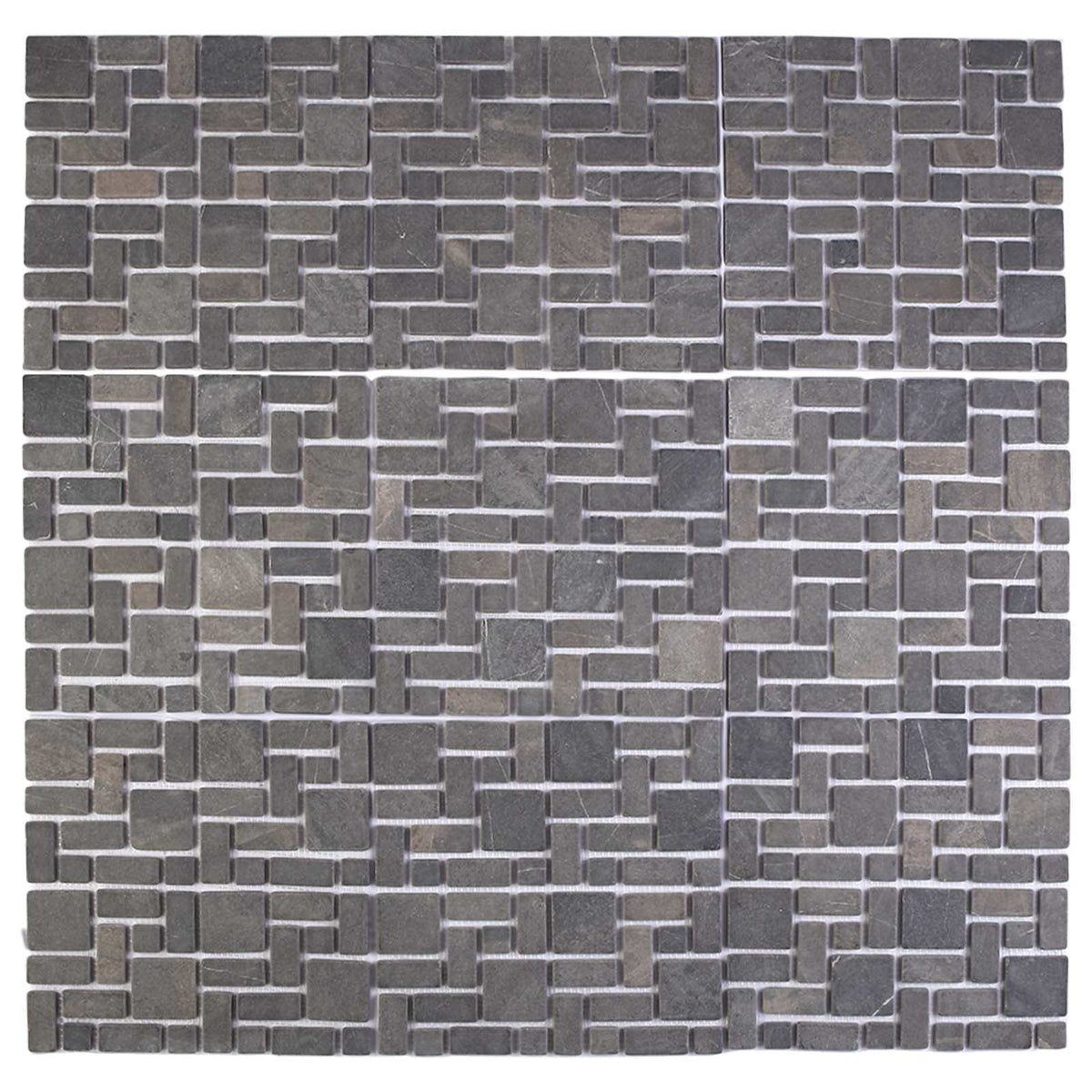 Mosaik Fliser Grå 30 x 30 cm Marmor