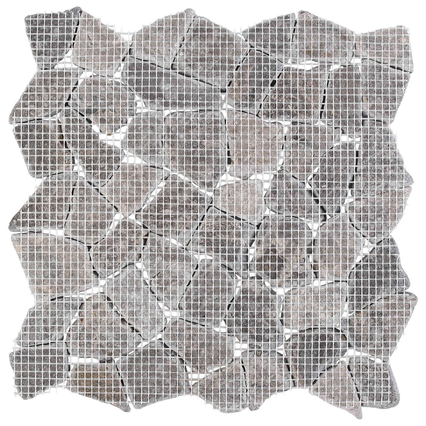 Mosaik Fliser Lysegrå 30 x 30 cm Marmor