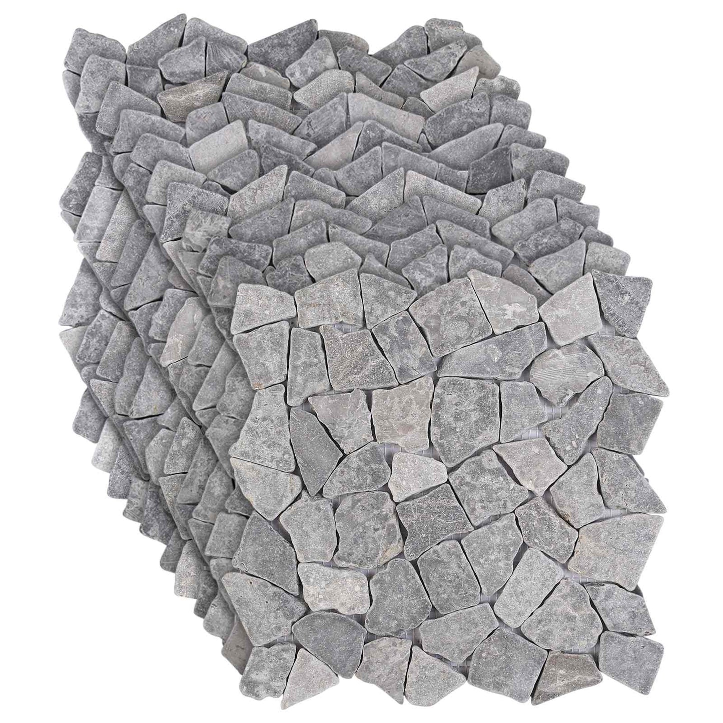 Mosaik Fliser Lysegrå 30 x 30 cm Marmor