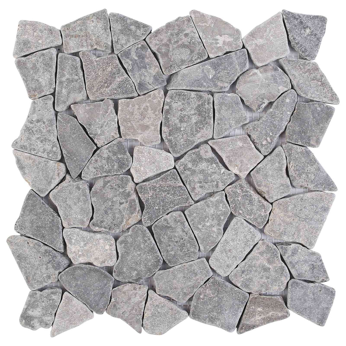 Mosaik Fliser Lysegrå 30 x 30 cm Marmor