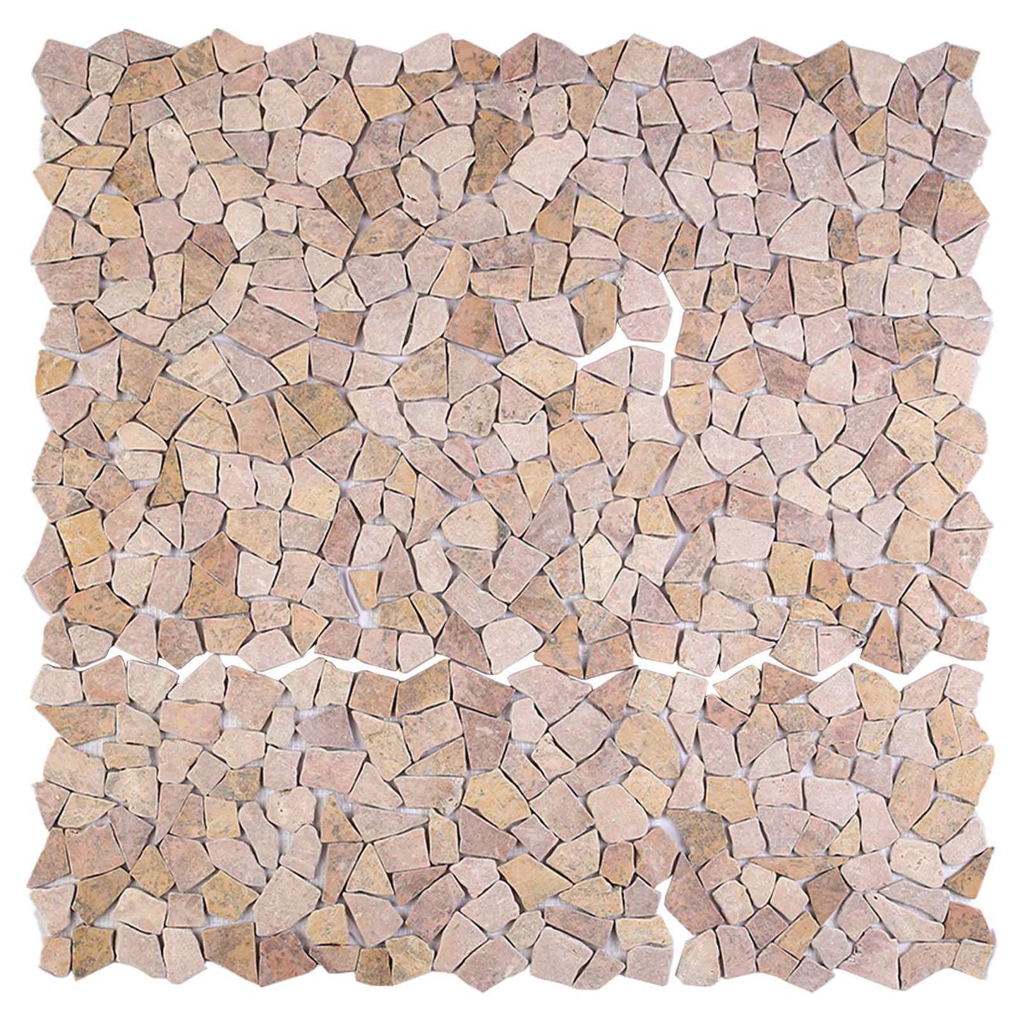 Mosaik Fliser Rød 30 x 30 cm Marmor
