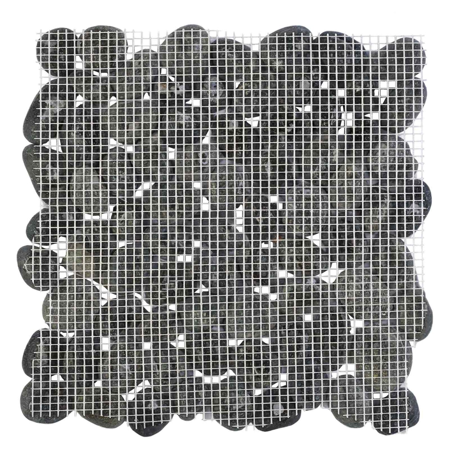 Pebble Fliser Grå 30 x 30 cm Flod Pebble