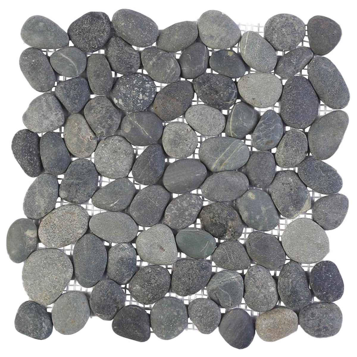 Pebble Fliser Grå 30 x 30 cm Flod Pebble