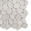 Pebble Fliser Hvid 30 x 30 cm Flod Pebble