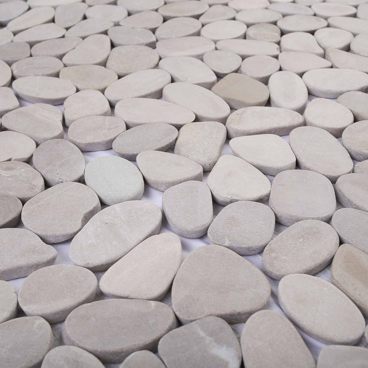 Pebble Fliser Gråbrun 30 x 30 cm Flod Pebble