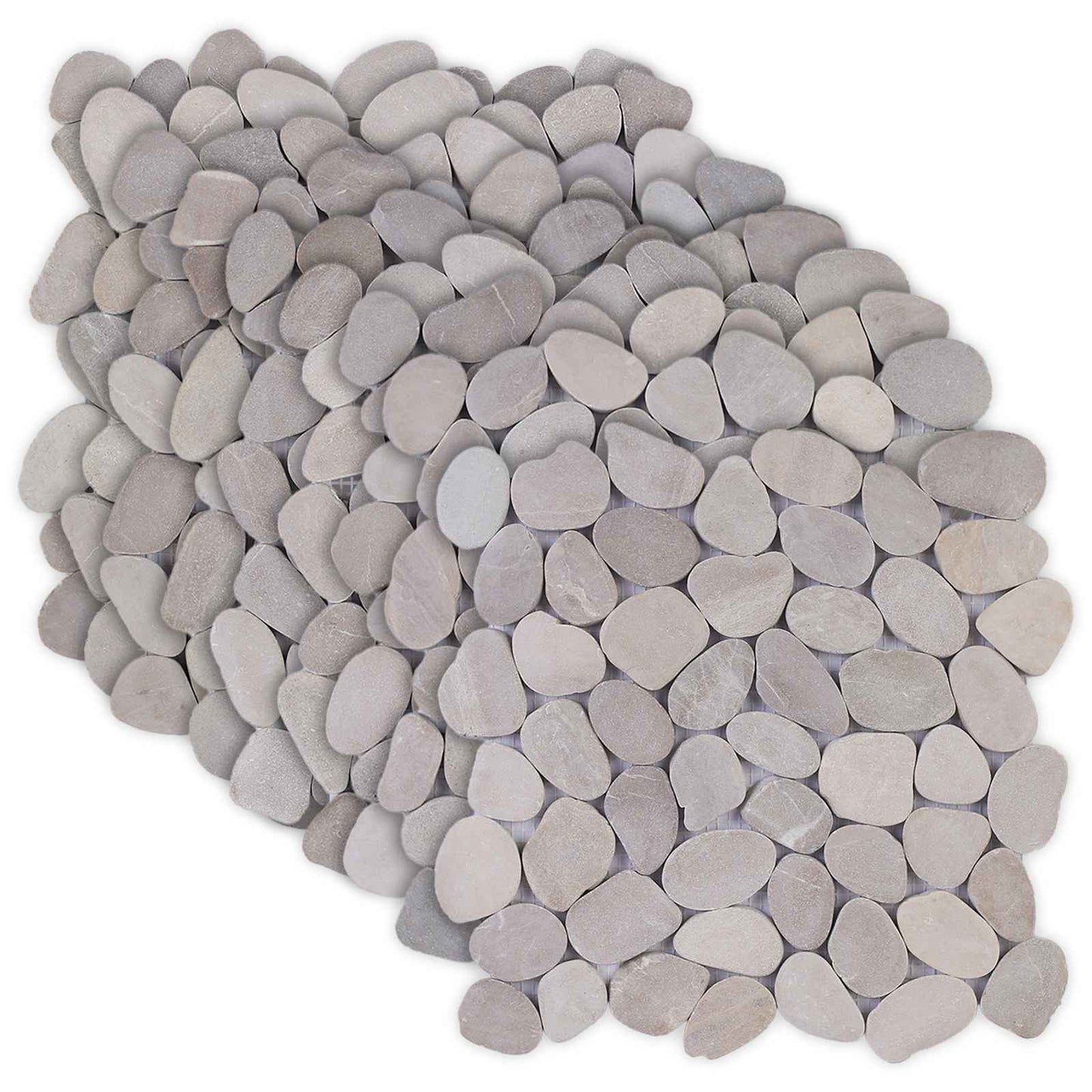 Pebble Fliser Gråbrun 30 x 30 cm Flod Pebble
