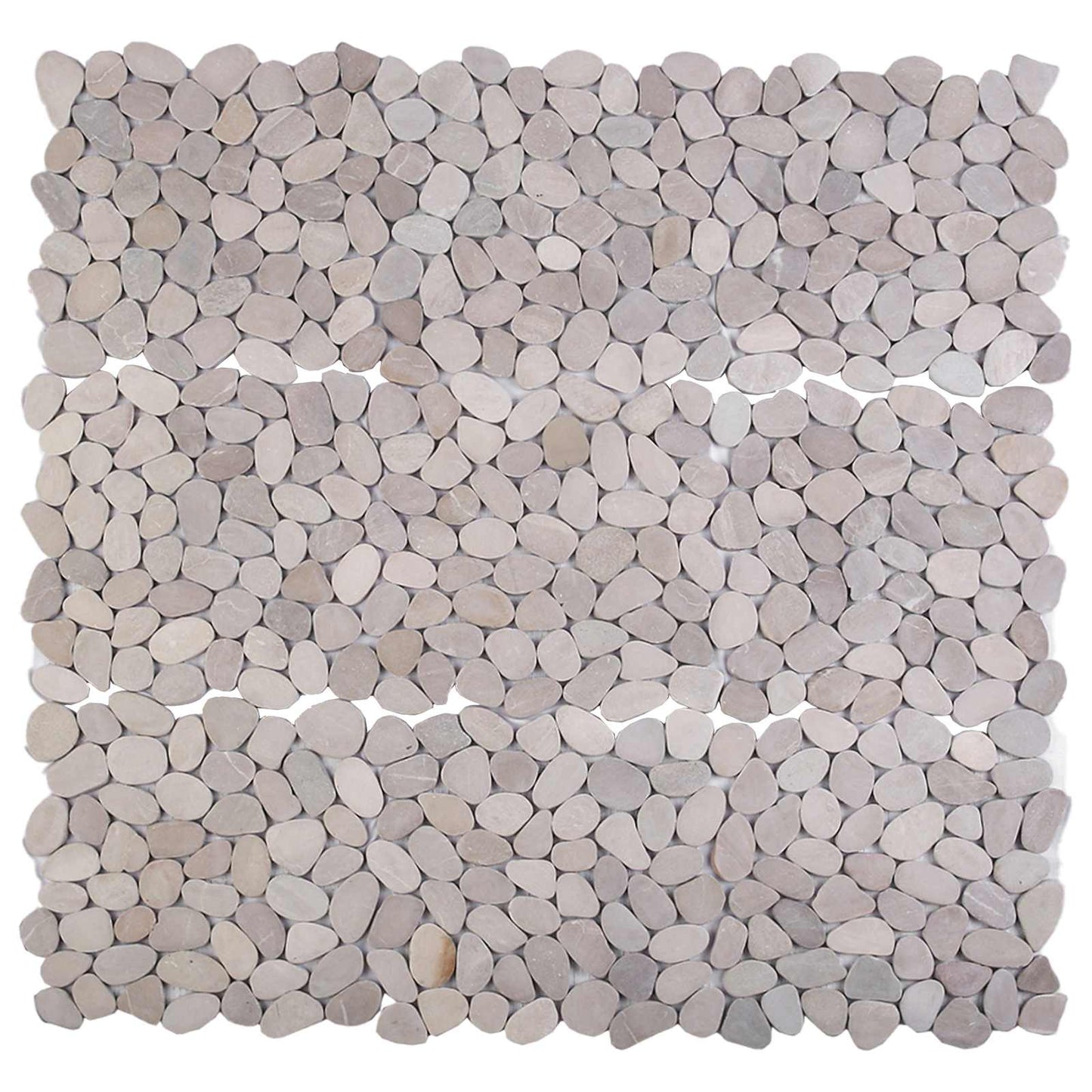 Pebble Fliser Gråbrun 30 x 30 cm Flod Pebble
