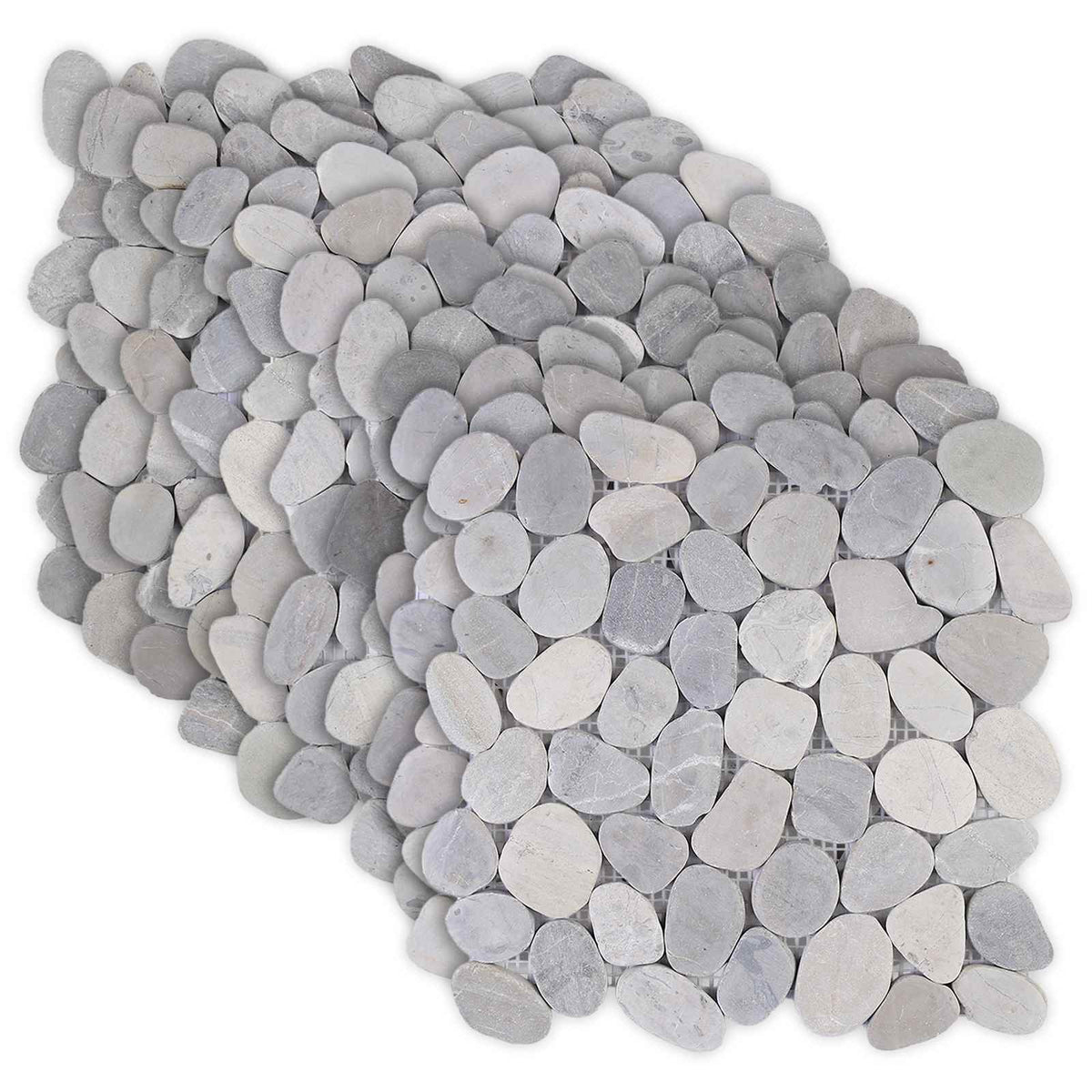 Pebble Fliser Grå 30 x 30 cm Flod Pebble
