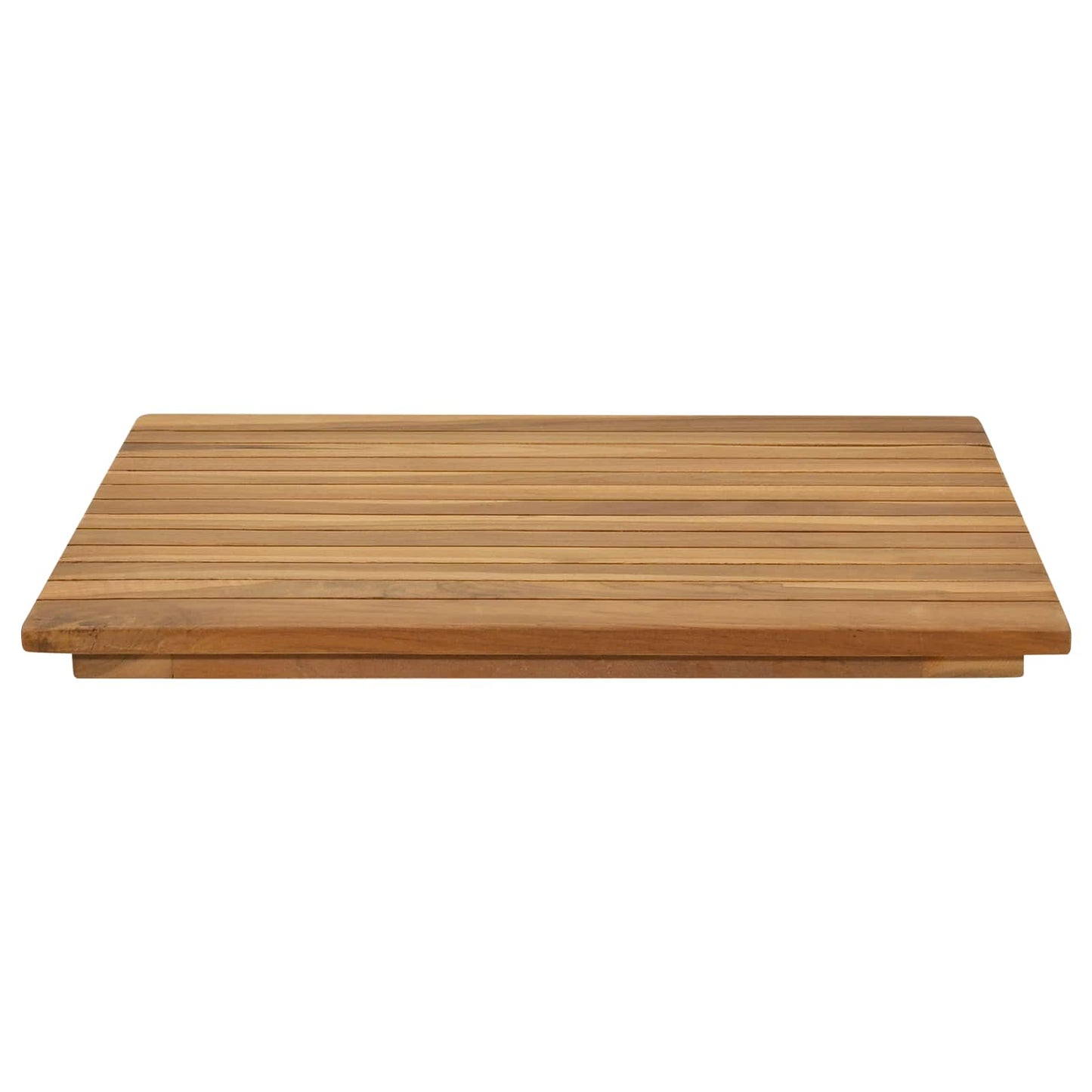 Bordplade 50 x 50 x 3,5 cm Firkantet Massiv Teaktræ Naturfarvet