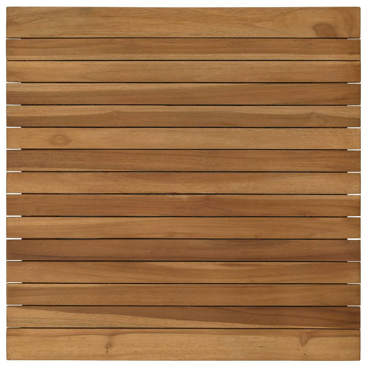 Bordplade 60 x 60 x 3,5 cm Firkantet Massiv Teaktræ Naturfarvet