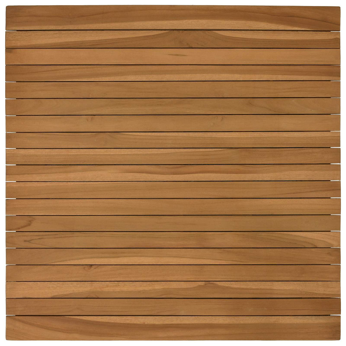 Bordplade 70 x 70 x 3,5 cm Firkantet Massiv Teaktræ Naturfarvet