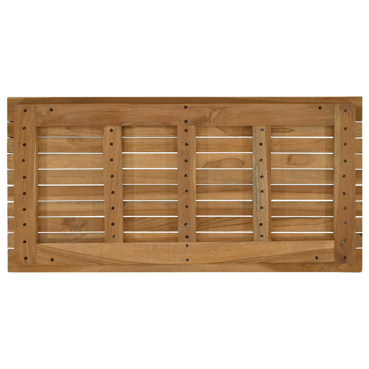 Bordplade 80 x 40 x 3,5 cm Rektangulær Massiv Teaktræ