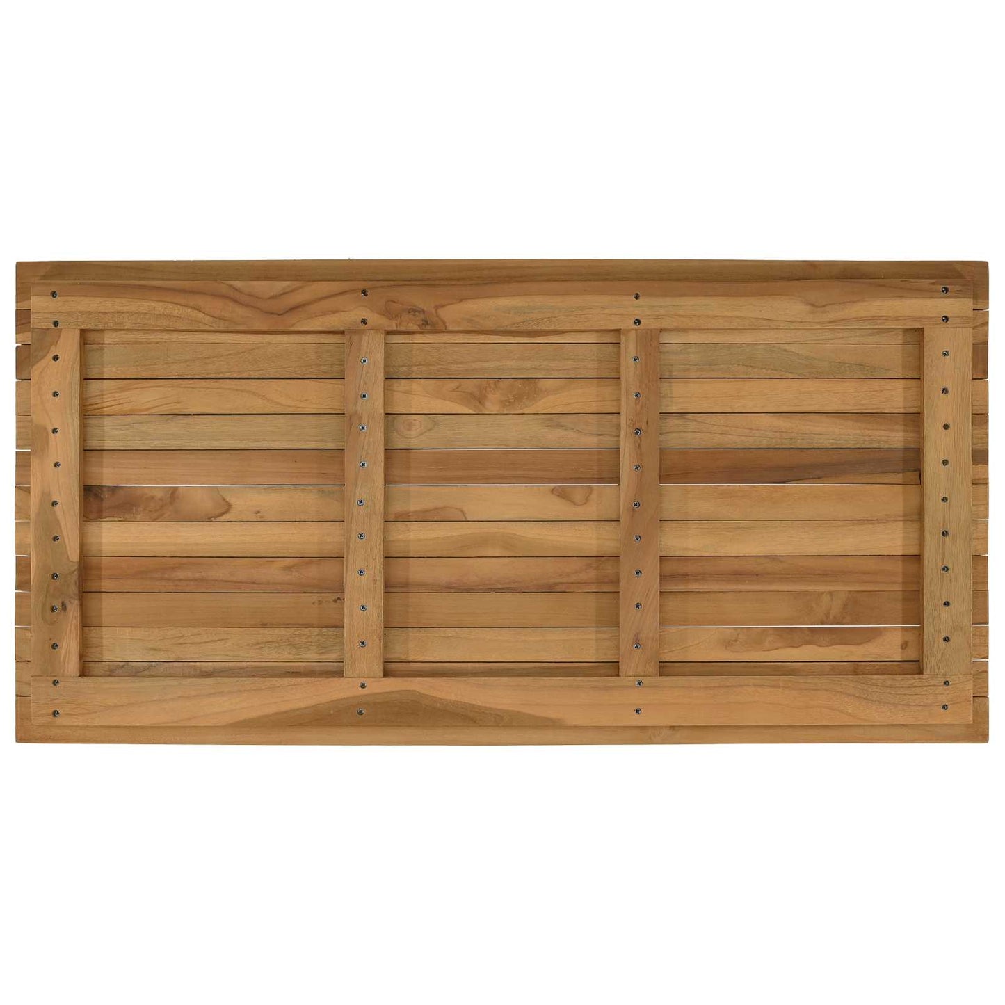 Bordplade 100 x 50 x 3,5 cm Rektangulær Massiv Teaktræ