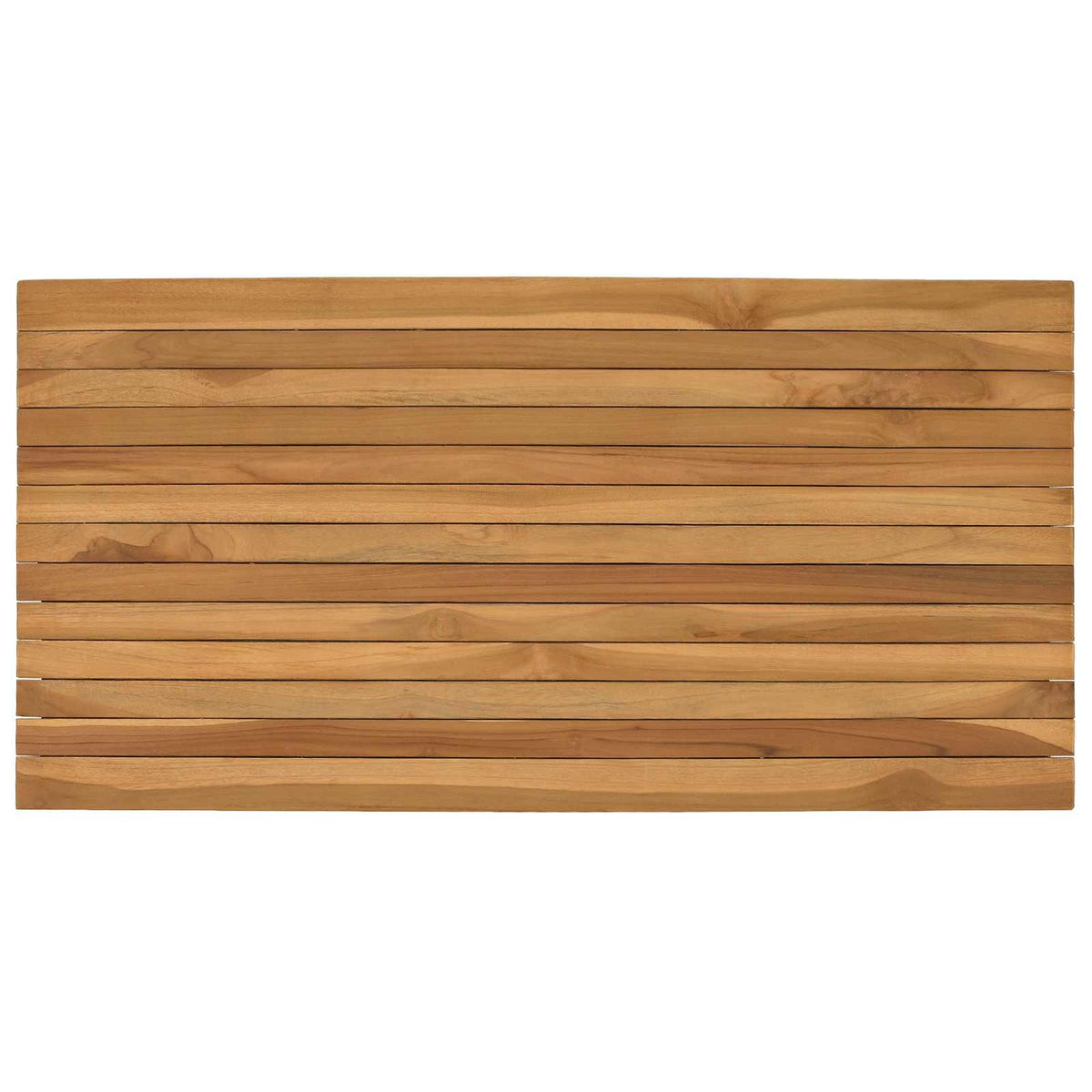 Bordplade 100 x 50 x 3,5 cm Rektangulær Massiv Teaktræ