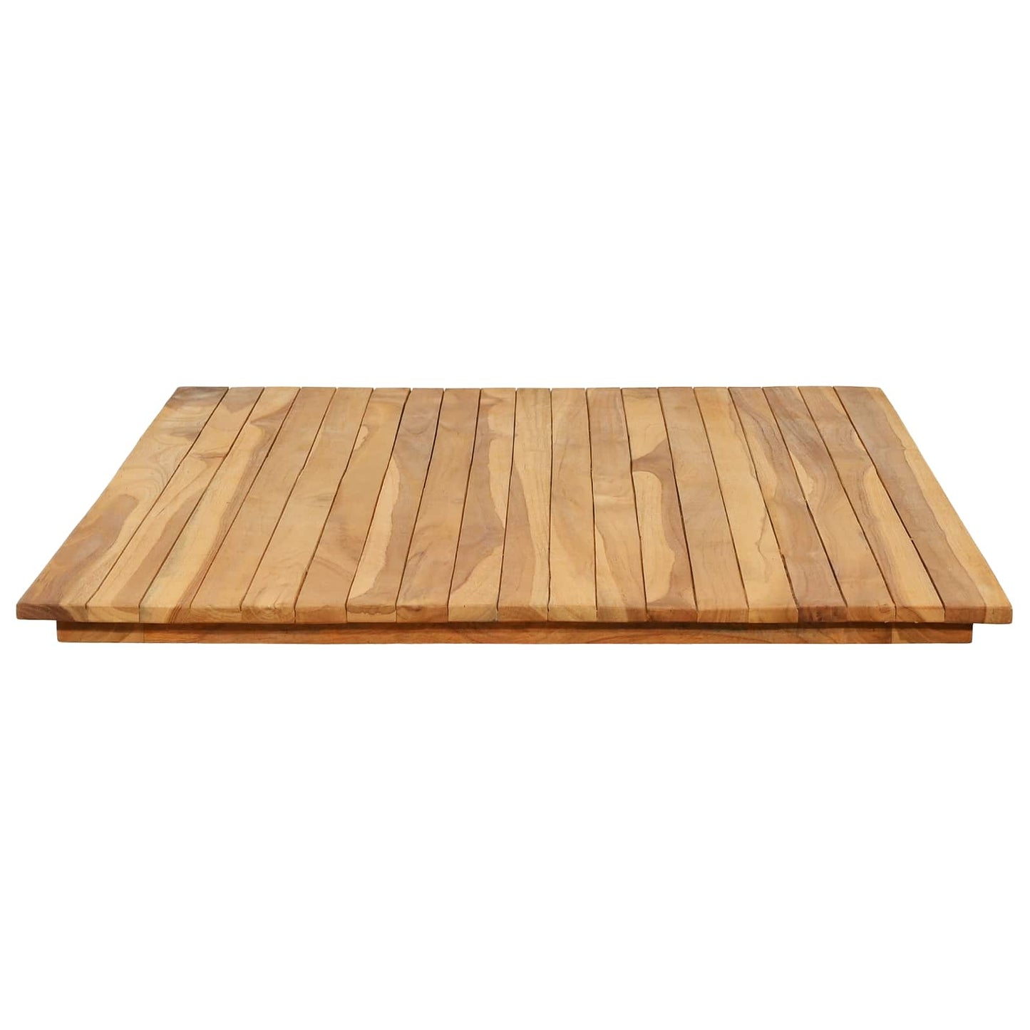 Bordplade 120 x 70 x 3,5 cm Rektangulær Massiv Teaktræ