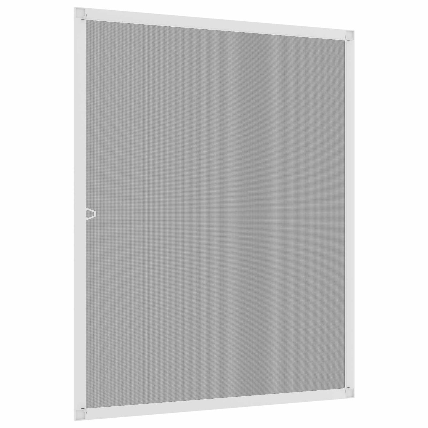 Insektnet til vinduer Hvid 110 x 130 cm Aluminium og glasfiber