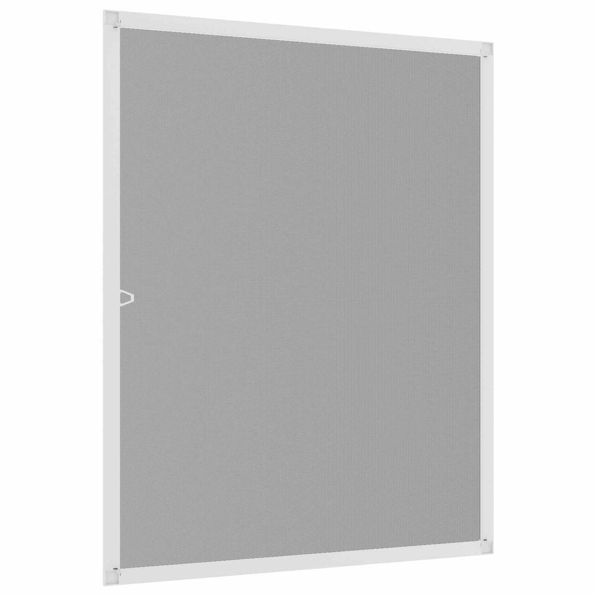 Insektnet til vinduer Hvid 130 x 150 cm Aluminium og glasfiber