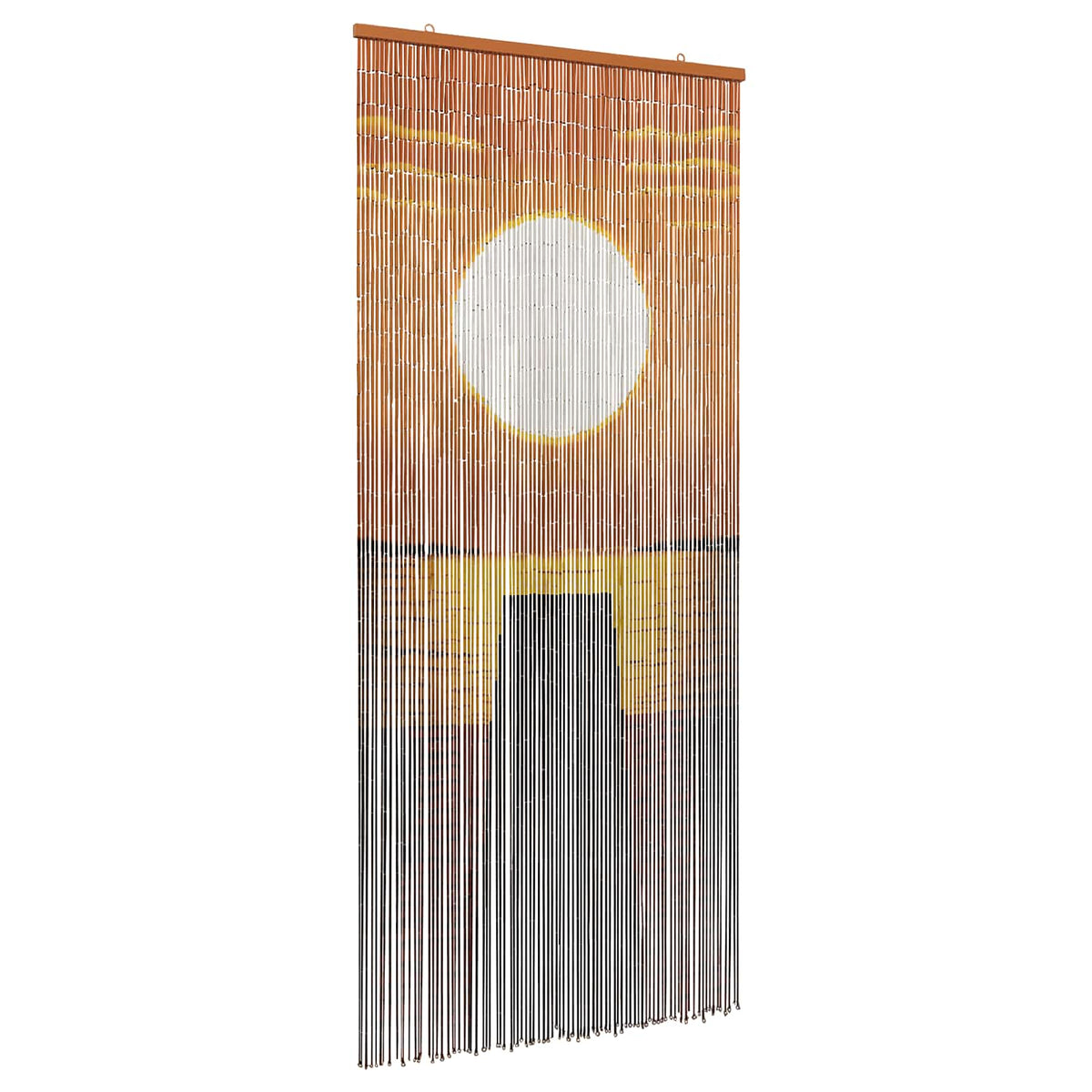 Insekt Dør Gardin flerfarvet 90 x 200 cm Bambus