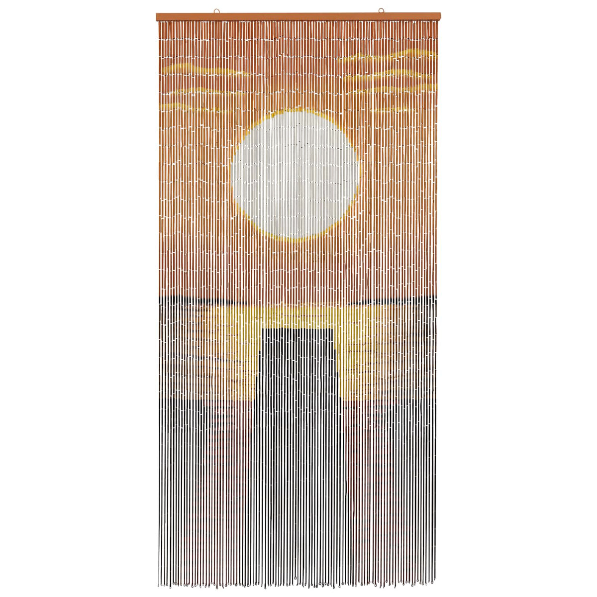 Insekt Dør Gardin flerfarvet 100 x 200 cm Bambus