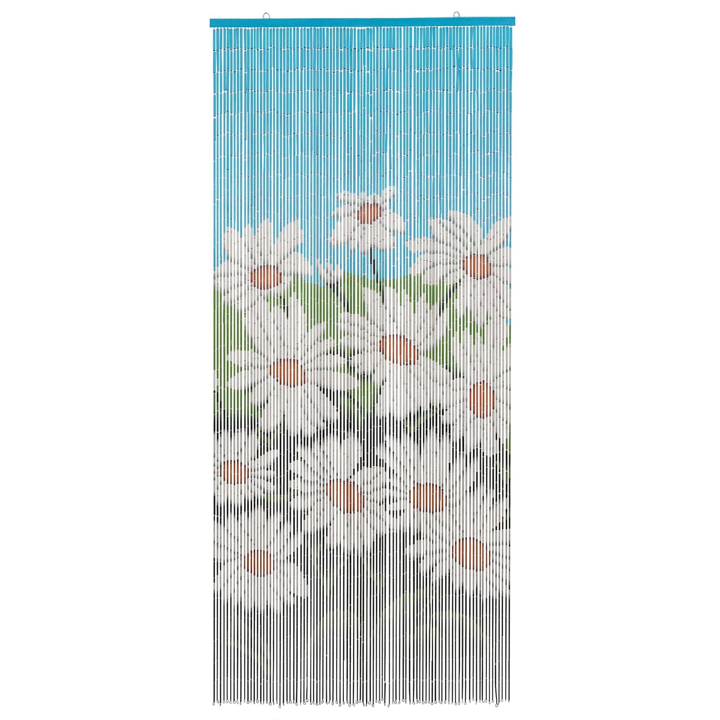 Insekt Dør Gardin flerfarvet 90 x 200 cm Bambus