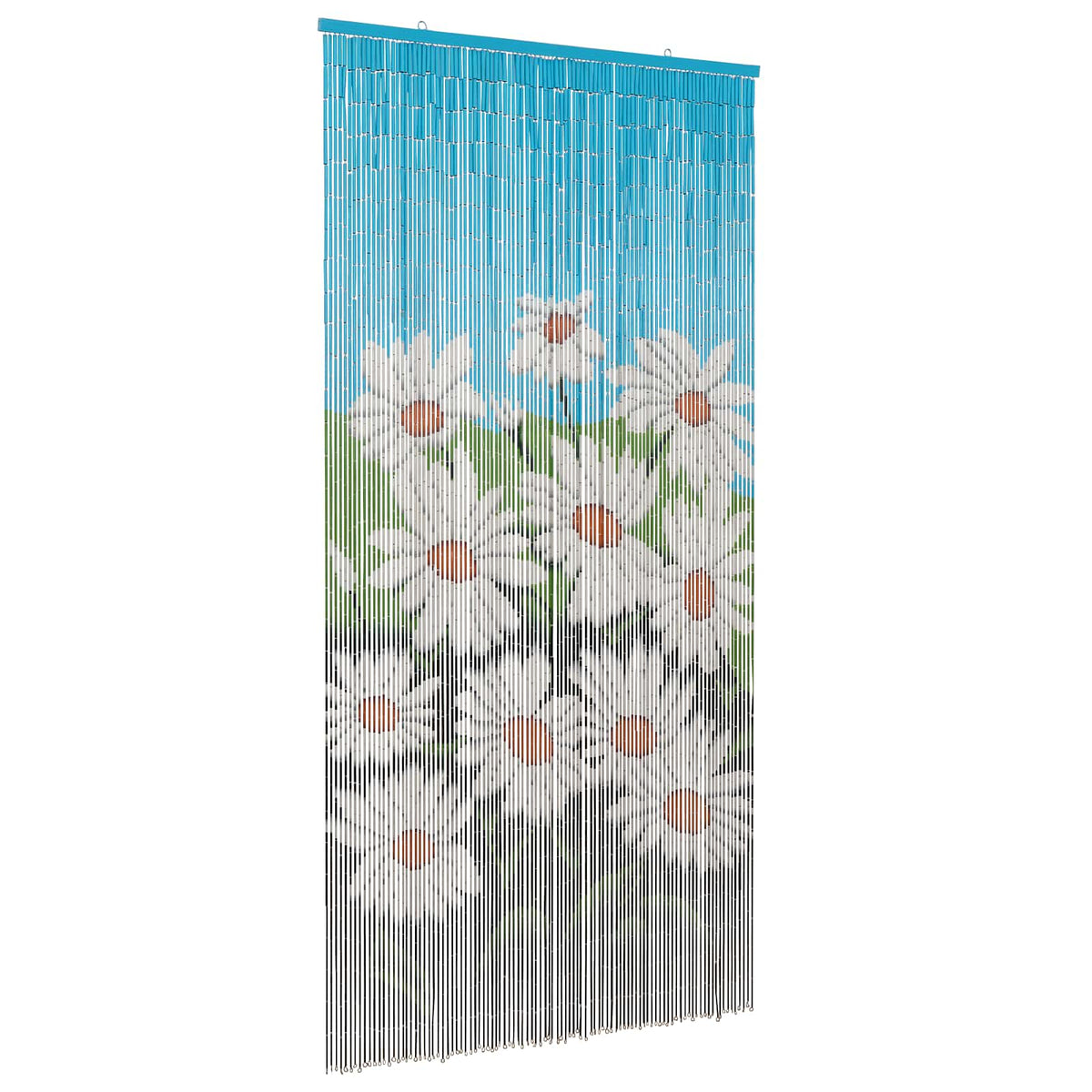 Insekt Dør Gardin flerfarvet 100 x 200 cm Bambus