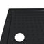 Brusebund Tray med Dots 90 x 70 x 4 cm ABS Sort