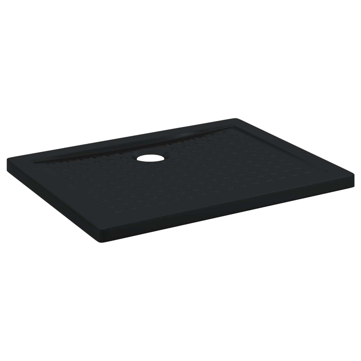 Brusebund Tray med Dots 90 x 70 x 4 cm ABS Sort